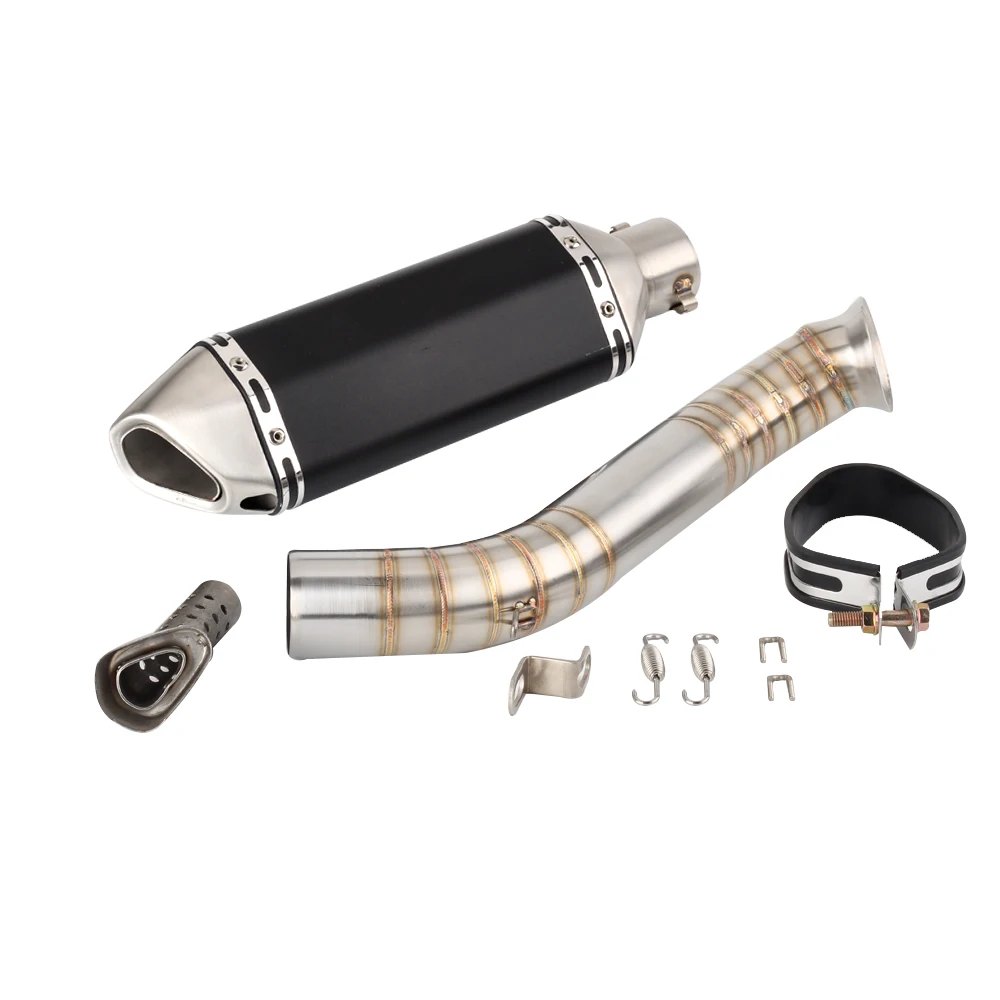 690 система выхлопной трубы мотоцикла глушитель и Соединительная труба для KTM Duke