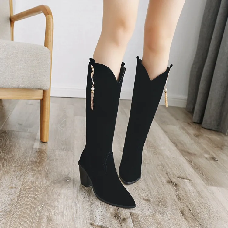 Женские замшевые ботинки зимние большого размера размеры 9 10 11-15 | Обувь