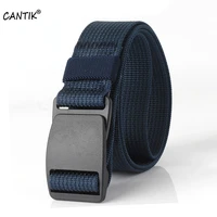 cantik new brand good quality all match nylon belt slide pom hard plastic buckle models casual accessories 3 8cm width cbca073