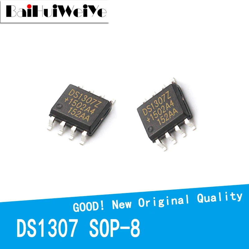 

10PCS/LOT DS1307 DS1307Z DS1307ZN DS1307N 1307Z 1307ZN SMD SOP-8 SOP8 New Original Good Quality Chipset