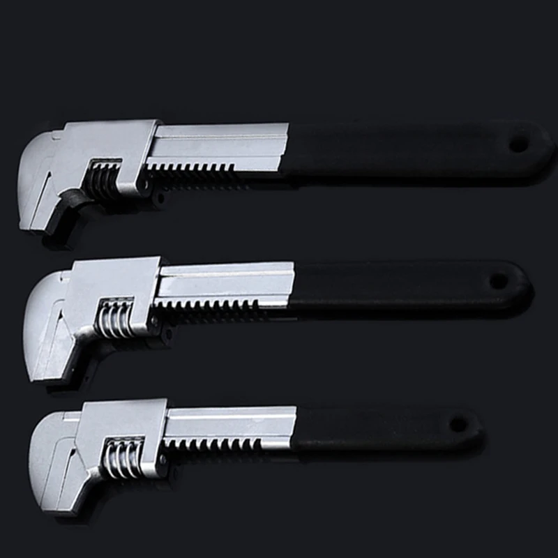 

9"/11"/15" F-Type Adjustable Spanner Pipe Wrench Pliers With Large Opening Jaw