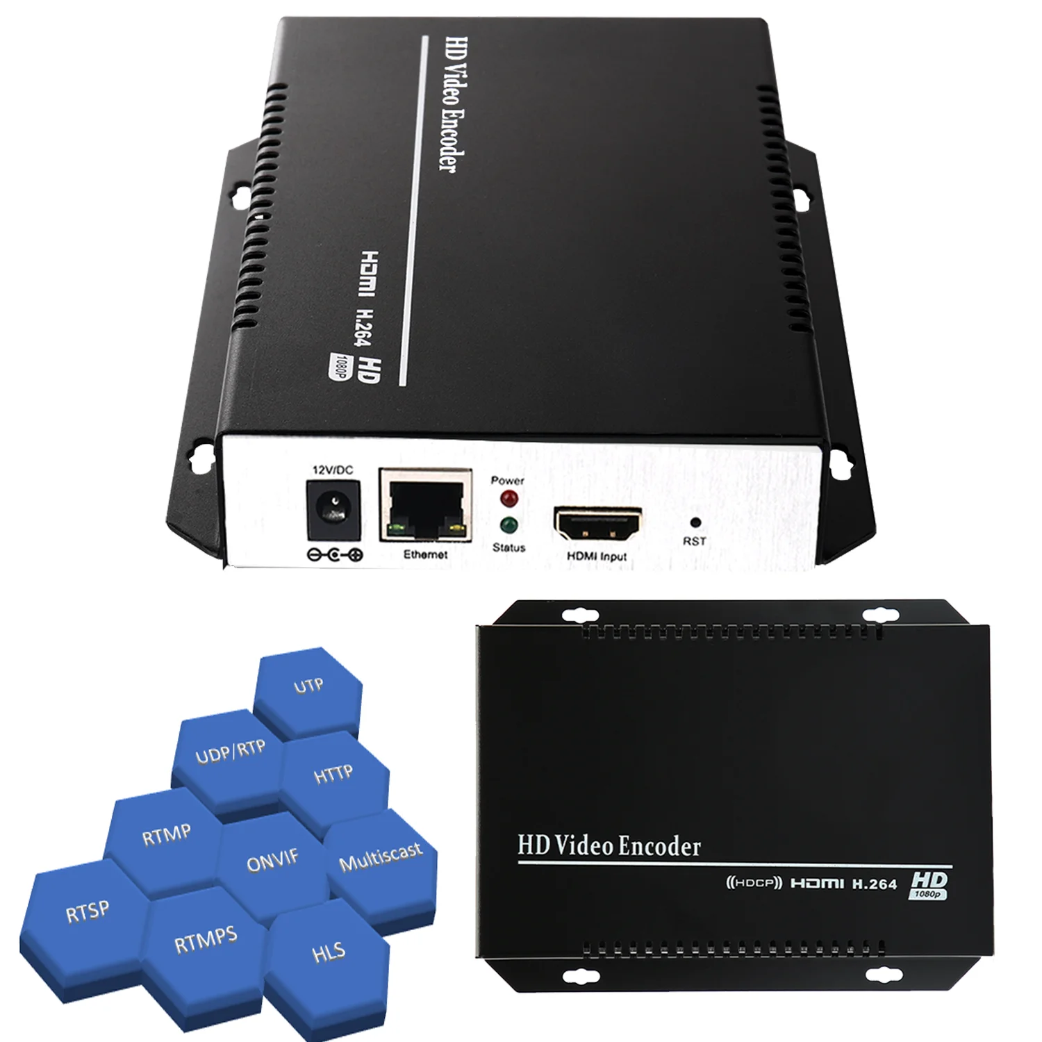 ORIVISION H.265 H.264 HDMI кодировщик 1080P @ 60fps hdmi tp IP RTMP RTMPS RTSP HTTP FLS FLV UTP ONVIF потоковый видео |