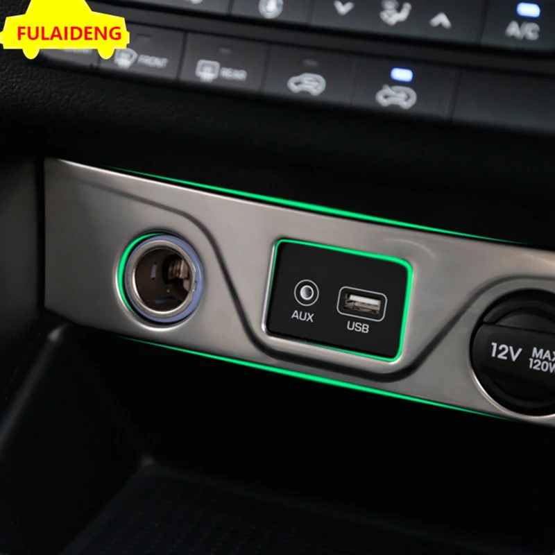 Панель прикуривателя из нержавеющей стали для Hyundai Tucson 2015-2018 | Автомобили и