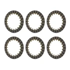 6 шт. ATV запчасти фрикционные диски сцепления Набор для Yamaha Барсук Раптор гризли YFM 80 50 YFM80 YFM50 YAM-диск