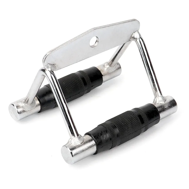 Трос для трицепса с D-образной ручкой аксессуар тренажерного зала фитнеса