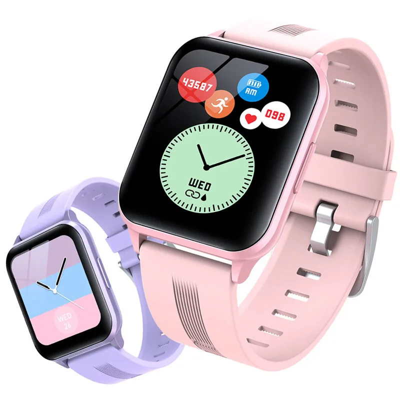 

TLXT Y79 2021 New 1.69Inch Full Touch Smartwatch IP68 Waterproof Bluetooth Fitness Tracker Sports Digital Watch for Android IOS