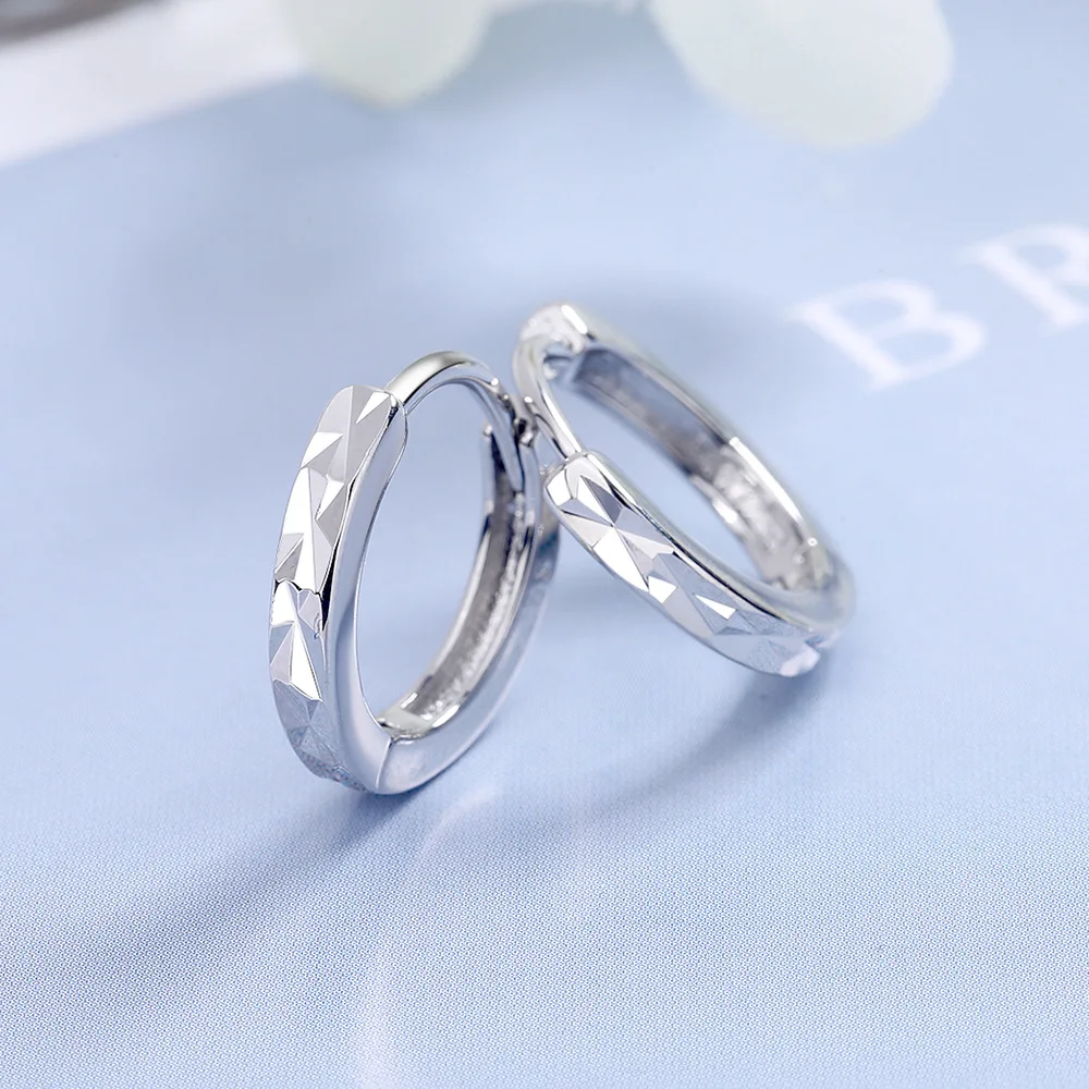 

2021 New 925 Sterling Silver Piercing Stud Earring For Women Girls Wedding Jewelry eh1155