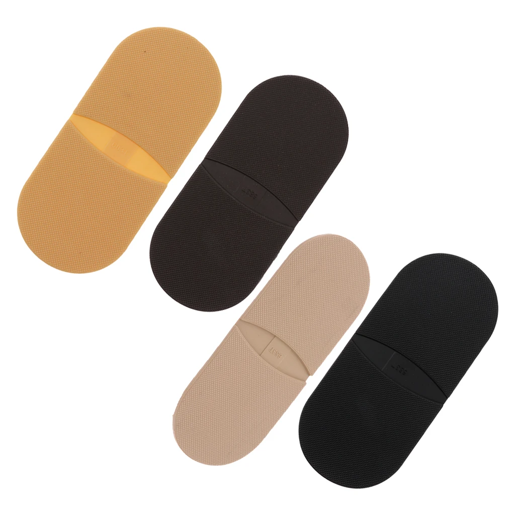 Пара резиновых клеевых вставок на каблуках ремонт подошвы обуви