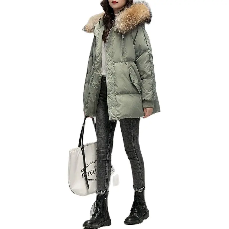 

FAKUNTN Women Winter Coat 2021 Women's Winter Jacket Style Plus Size Down Padded Winter And Loose Padded Jacket Parkas Women