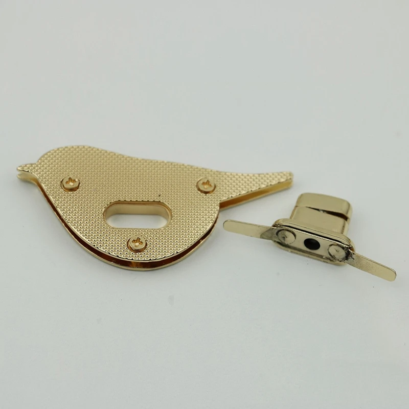 Милый замок с птицей защелкивающийся мешок аксессуары пряжка поворотный