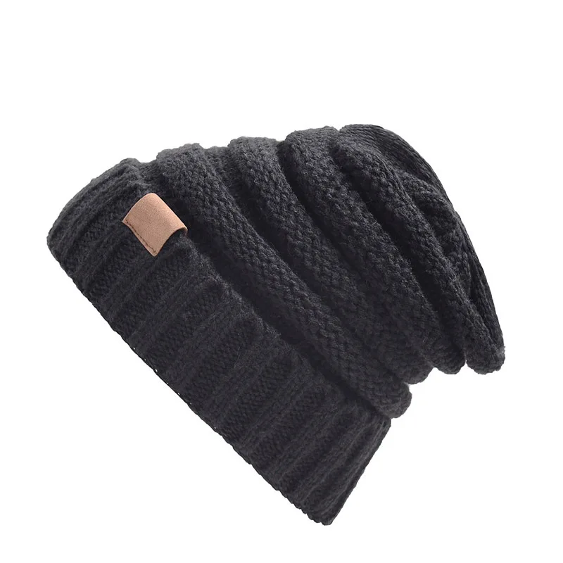 Новинка,, Европейский и американский стиль, Осень-зима, AliExpress, маркировка CC, вязаная шерстяная шапка, набор головных уборов, уличная шапка