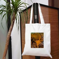 oil painting canvas bags folding shopping bag simpl large shopper shoulder tote designer handbags woman for women handbag ecobag