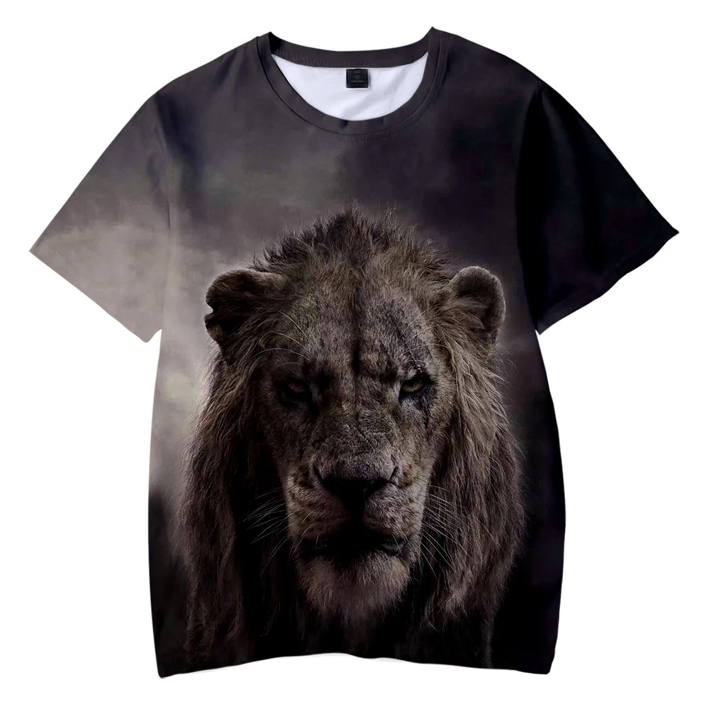 The Lion King Kid's t shirt Boys Girls Hot Fashion Summer Soft Comfortable Kids T shirt 3D Print Lion King Children T-shirt