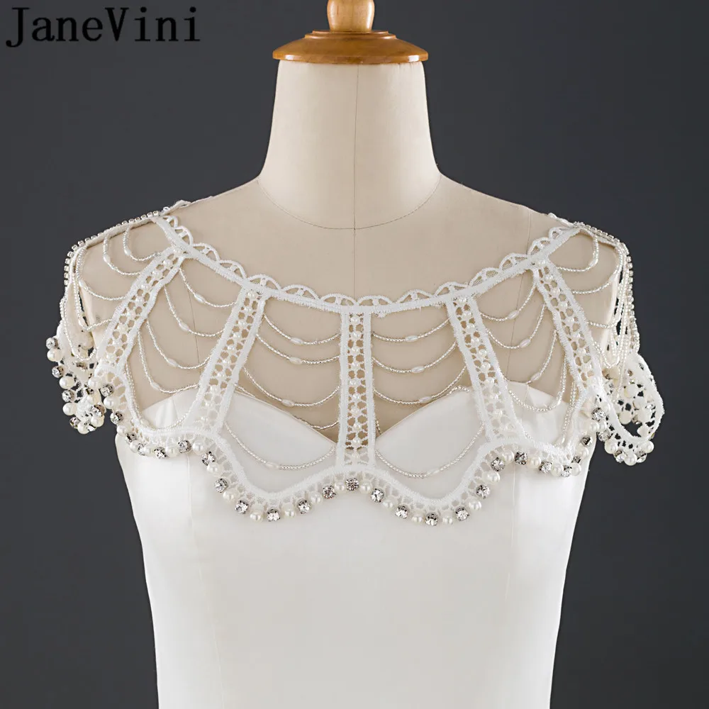 Элегантные Свадебные Наплечные цепи jaevini 2020 ювелирные изделия Стразы свадебное