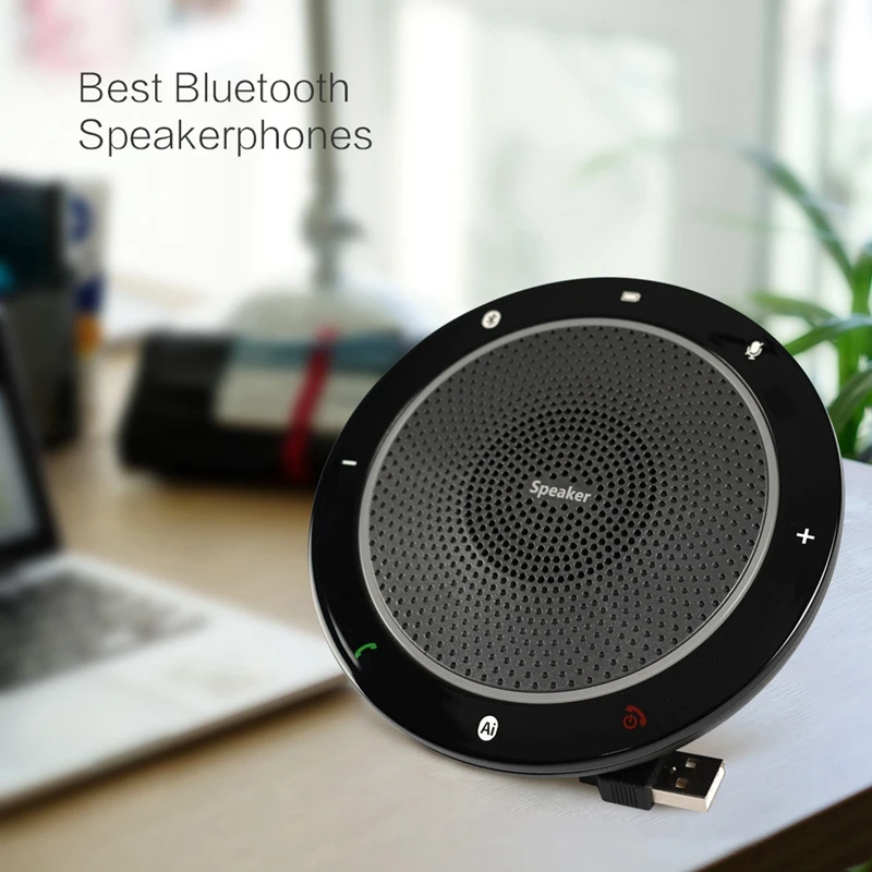 

Omni-Directional Microphone Press Smart Bluetooth Speaker USB Conference Phone Dual Mode CP910