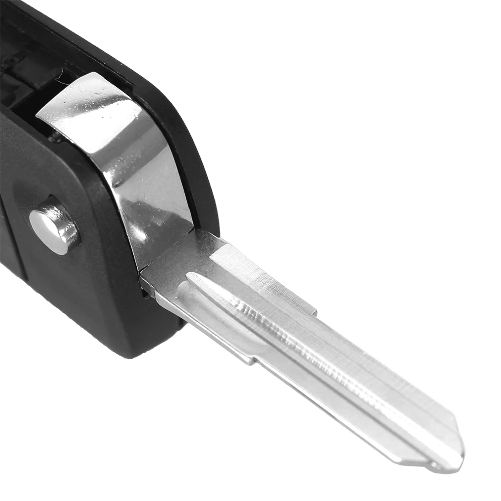 2 кнопки KEYYOU Раскладной Автомобильный чехол для ключей дистанционный флип Vauxhall