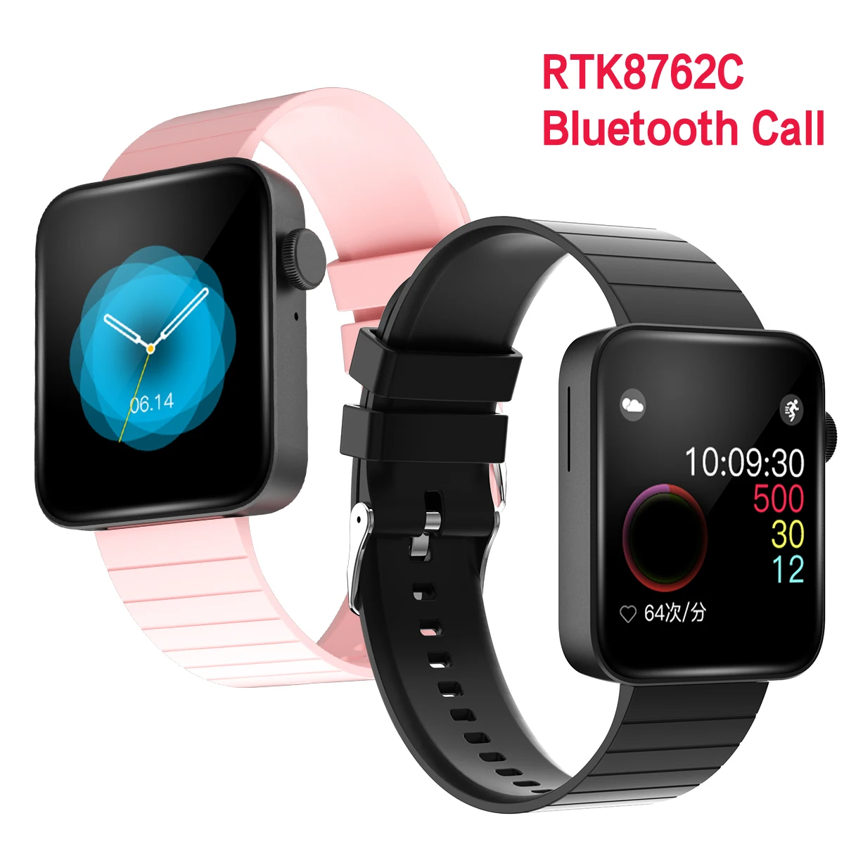 

P88 Smart Watch Bluetooth Call IPX67 Waterproof Aluminum Alloy Case Color Touch Screen 18 Languages Multiple Sports Modes