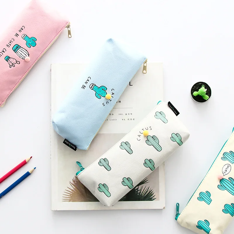 1 шт Сумочка для ручек и карандашей чехол милый простой коробка девочка/мальчик