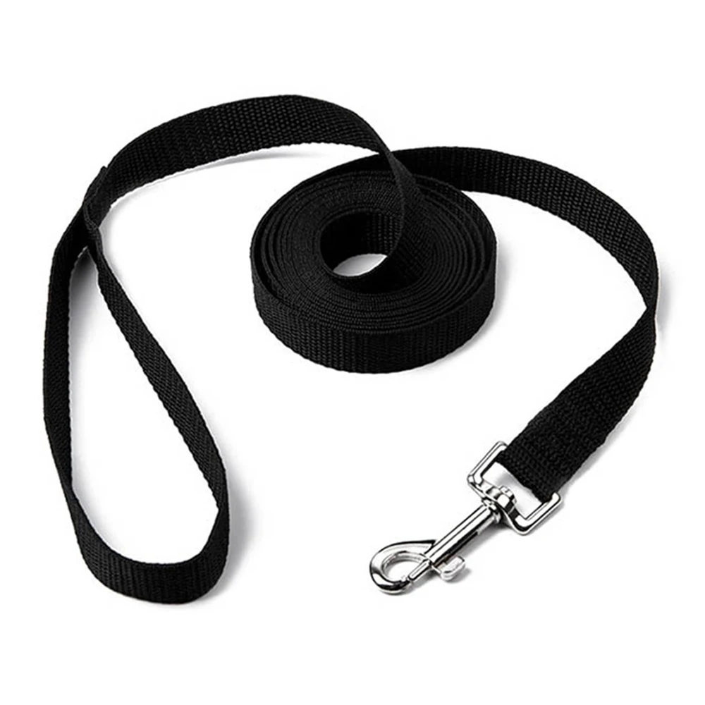 

20M Cat Dog Nylon Training Harness Leash Width 2.5Cm Pet Puppy Dog Long Adjustable Traction Lead Collar Traction Rope Belt