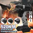 520N.M крутящийся бесщеточный Электрический ударный гайковерт 12 