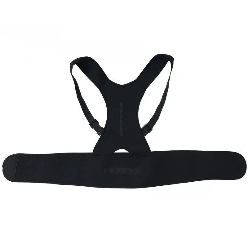 Для мужчин и женщин Регулируемый Корректор осанки бандаж поддержка спины