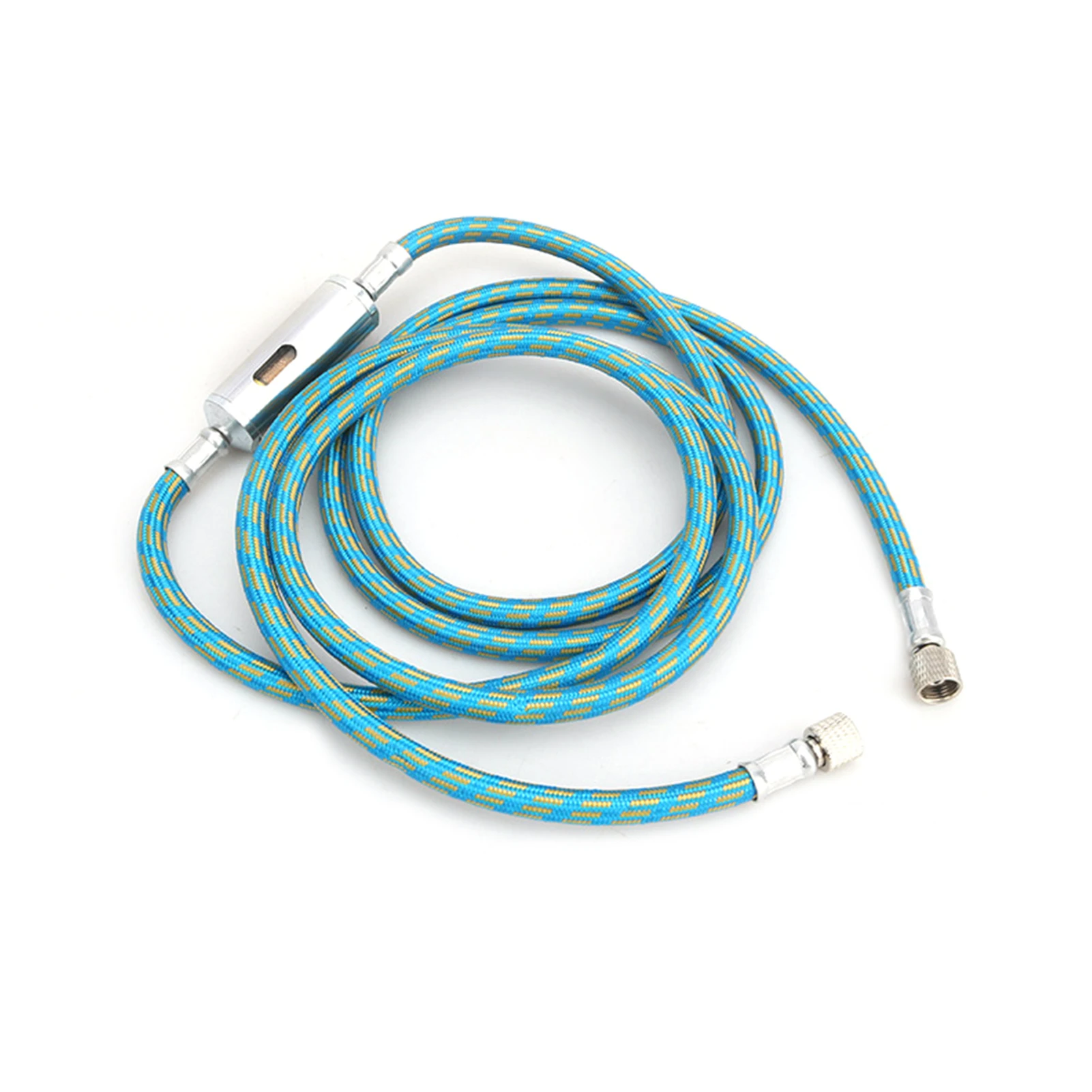

Professional Airbrush Hose Accessory Nylon Braided with Standard 1/8'' Connector Water Trap Filter 5.9ft Airbrush Hose