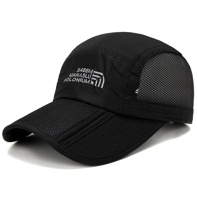 Folding Mesh Baseball Cap Waterproof 