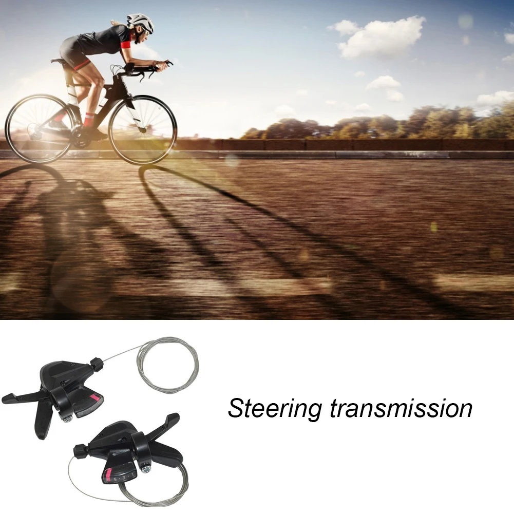 

7/21 Speed Switch MTB Bicycle Shifter Levers Brake With Shift Cable Bike Cycling Disc Handle For Bike Trekking Black Hot Sale