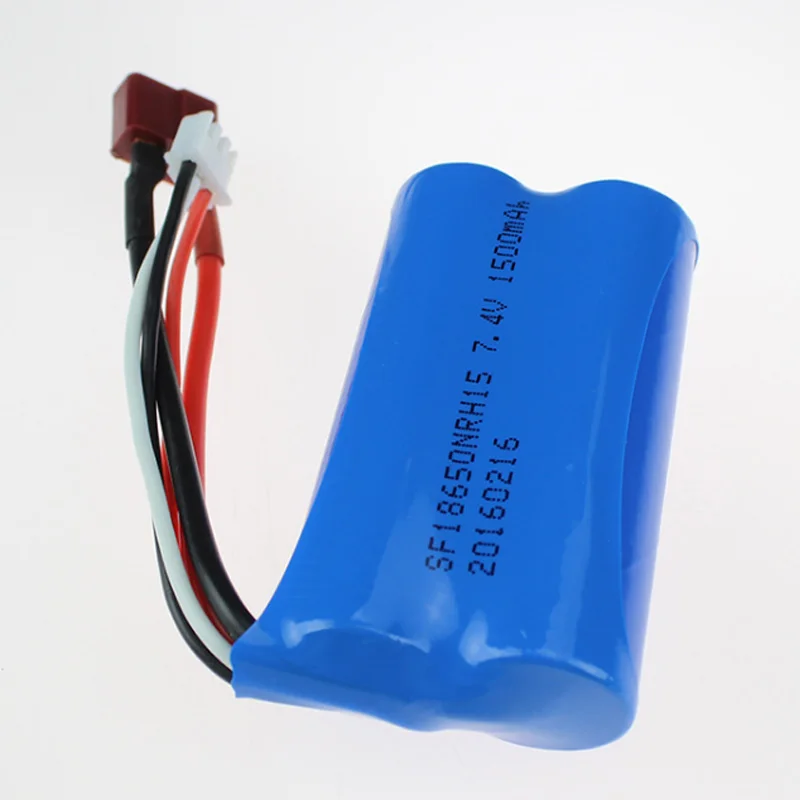 7 4 V 1500Mah литий полимерный Батарея для Wltoys 12423 12428 12401 12402 12429 Lipo 2S 1500Mah|Аккумуляторы| |
