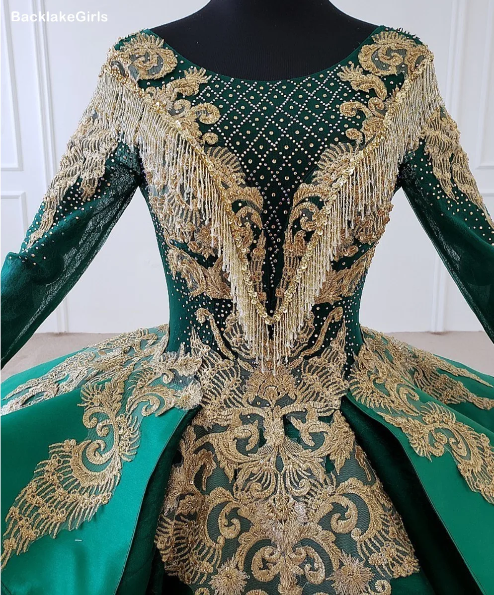 Дешевые Свадебные платья с бесплатной доставкой круглым вырезом длинным рукавом