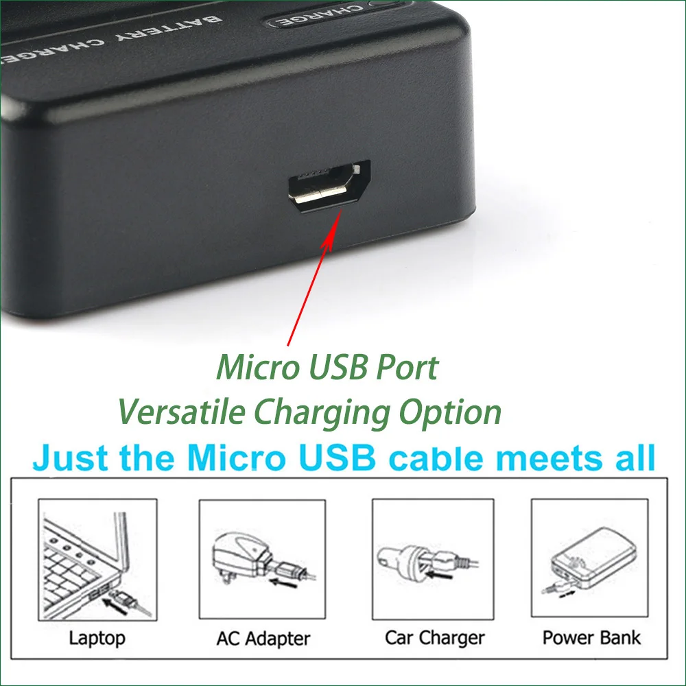 CGA-S006 CGA S006 DMW-BMA7 Battery Charger for Panasonic Lumix CGR-S006 DMC FZ35 FZ30 FZ38 FZ7 FZ8 FZ50 FZ18 FZ28 BP-DC5 V-LUX1 images - 6