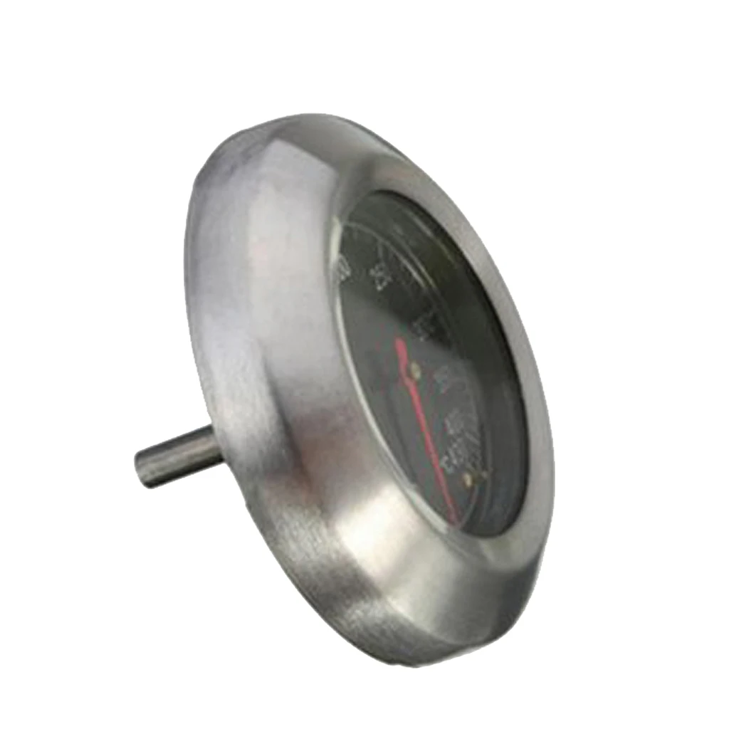 Нержавеющая сталь барбекю уголь гриль яма древесины курильщик датчик