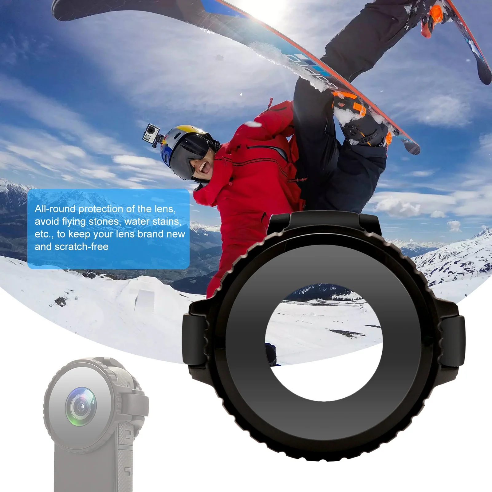 Защита для объектива Insta360 ONE X2 Премиум Insta 360 крышка защитные аксессуары