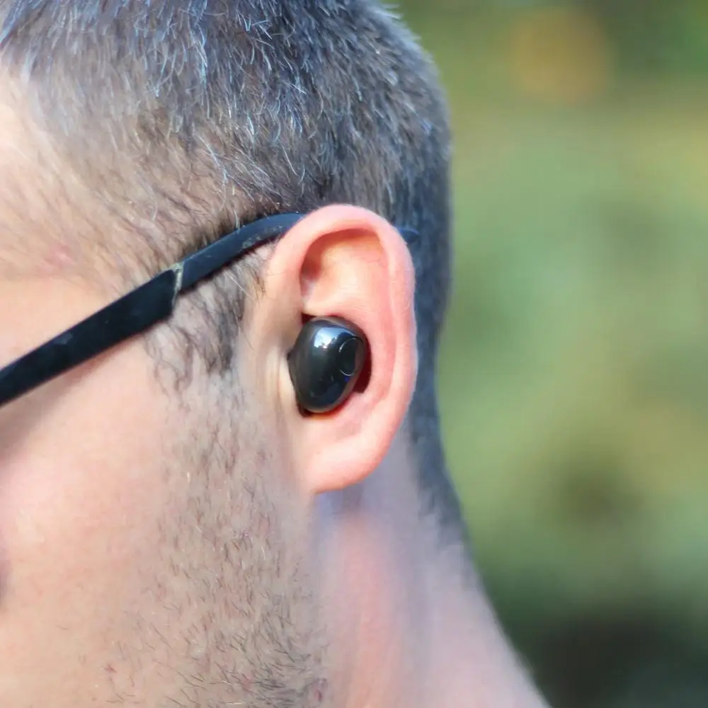 Беспроводные мини наушники Bluetooth басовые TWS стереонаушники с внешним