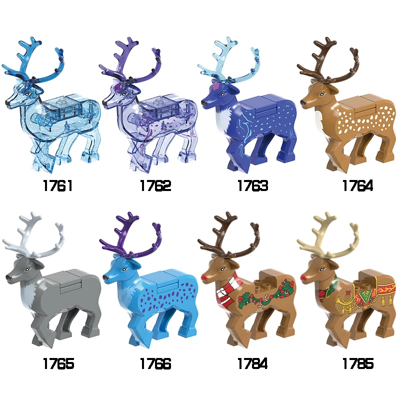 Одиночная продажа Рождественский олень лошадь гора животное средневековое