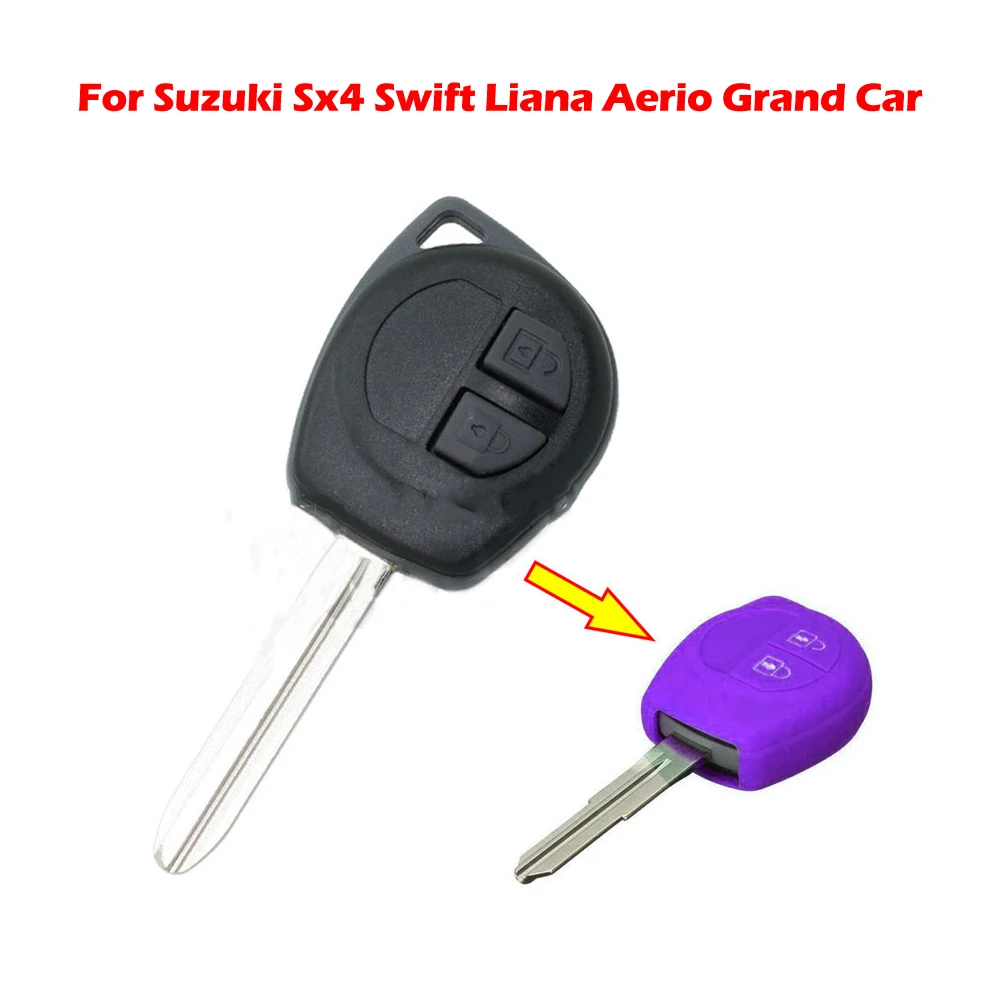 Силиконовый чехол для ключа с дистанционным управлением Suzuki Sx4 Swift Liana Aerio Grand Vitar |