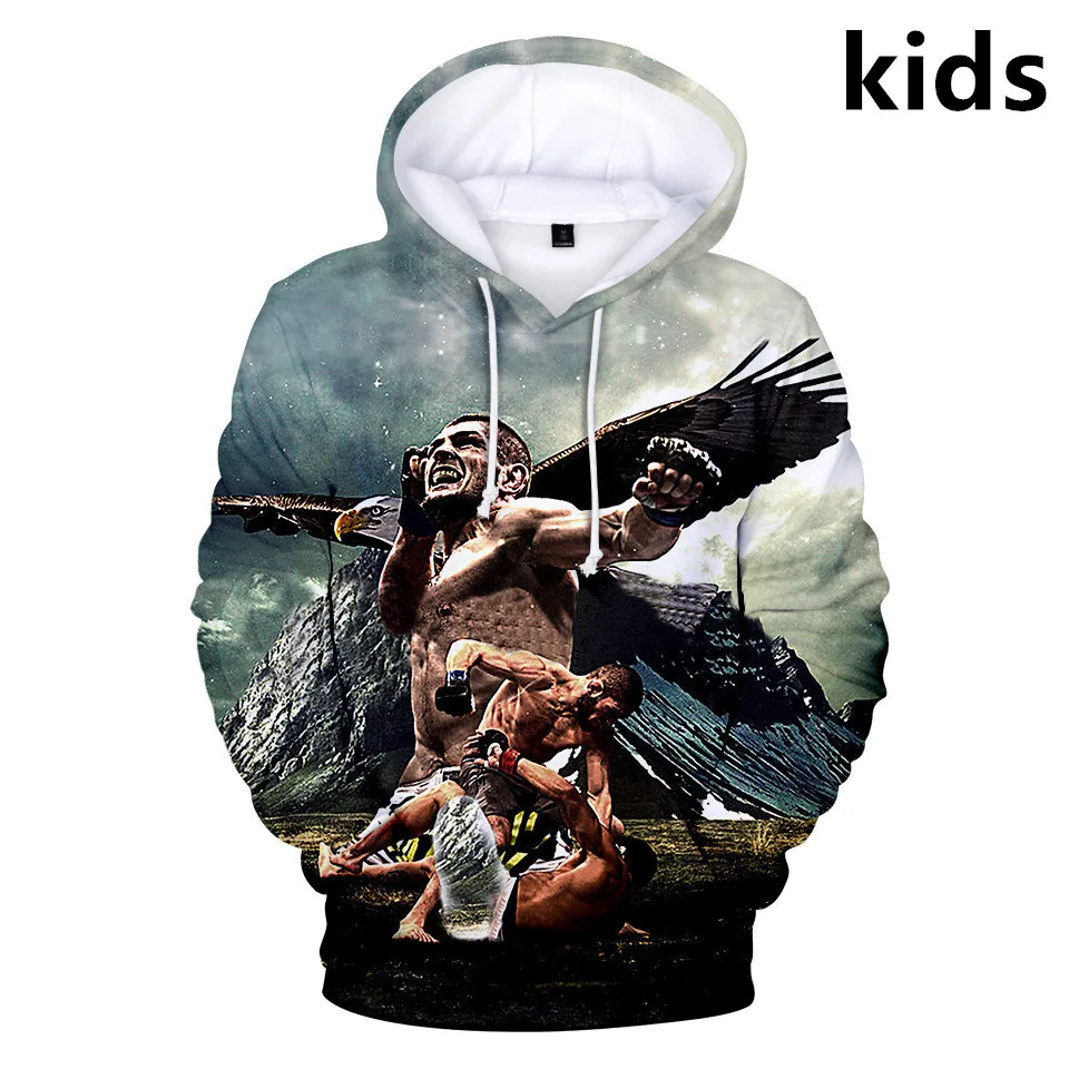 

Детская толстовка с капюшоном для мальчиков и девочек 2-14 лет