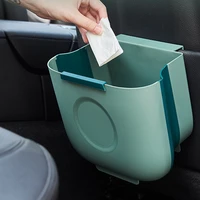 folding trash can kitchen garbage bin foldable car trash can wall mounted trashcan for bathroom toilet waste storage bucket