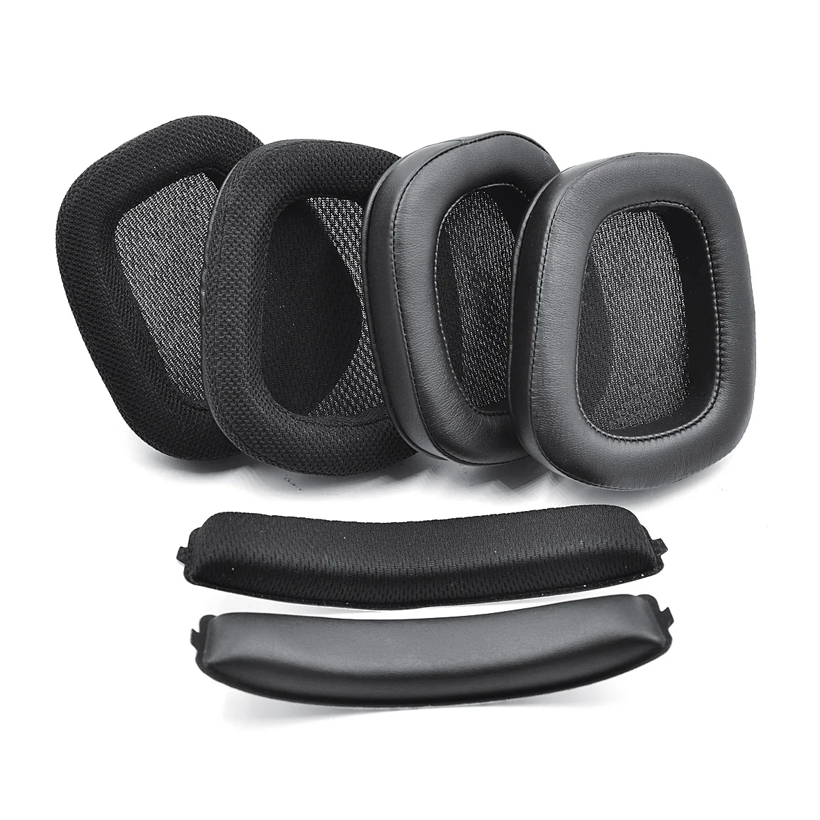 Replacement Earmuff earpads Cup Cover Cushion Ear Pads Headband for Logitech G933 G633 G633 933 Artemis Headphones
