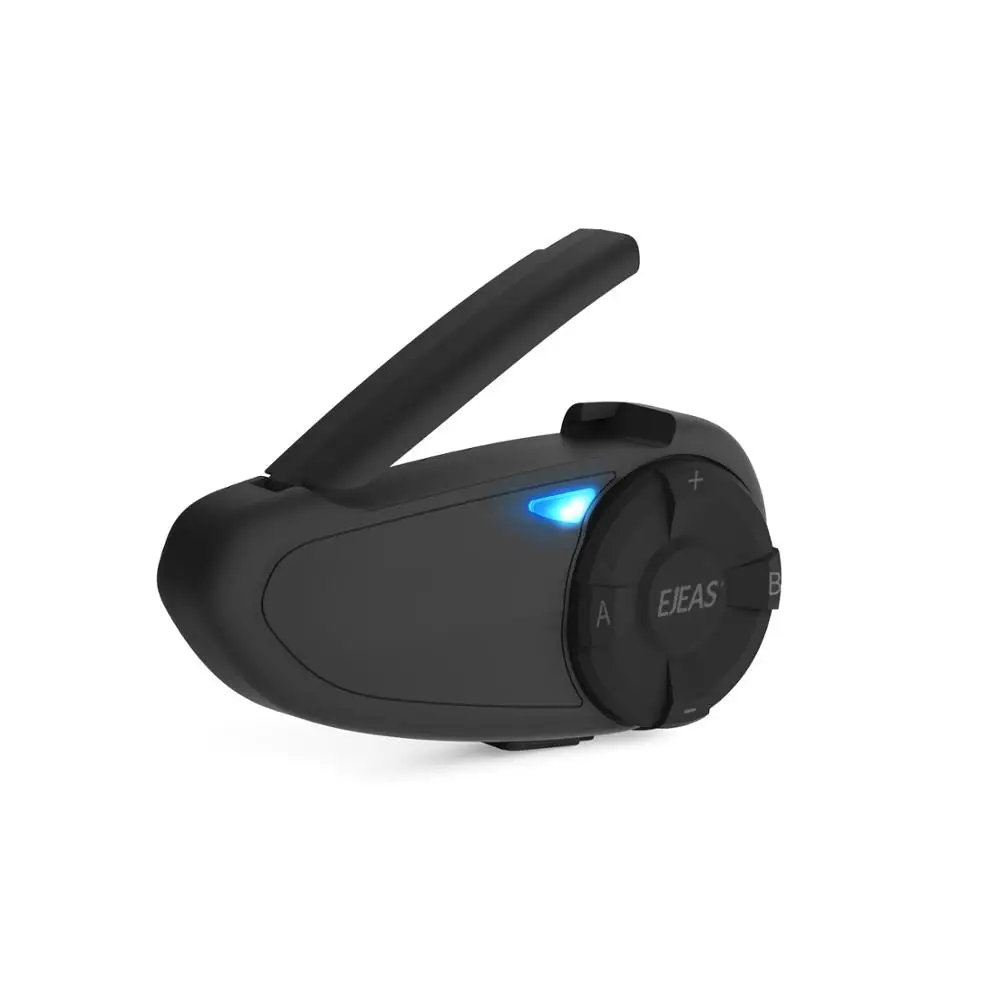 EJEAS Quick7 Bluetooth 5 0 мотоциклетный домофон шлем гарнитура до 7 всадников Беспроводные