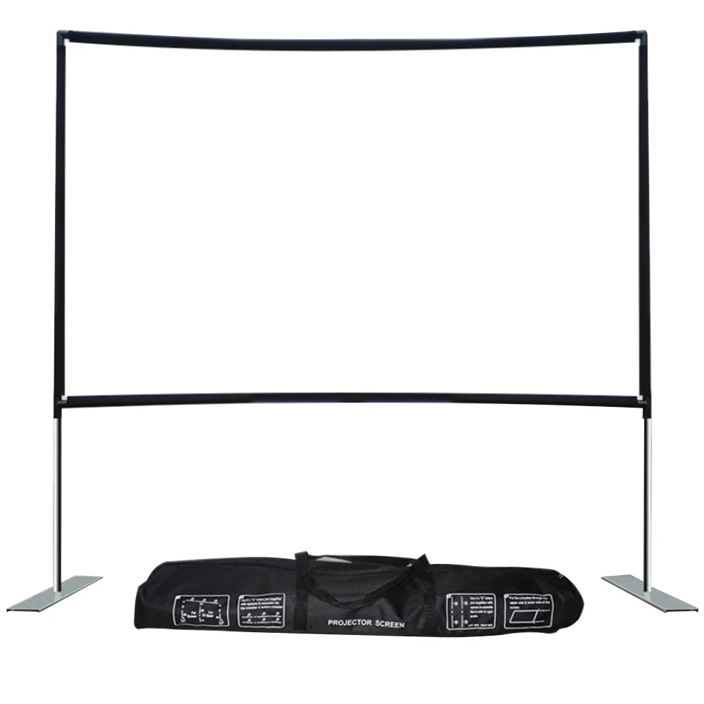 16:9 проектор экран стабильное базовое соединение труб домашний кинотеатр