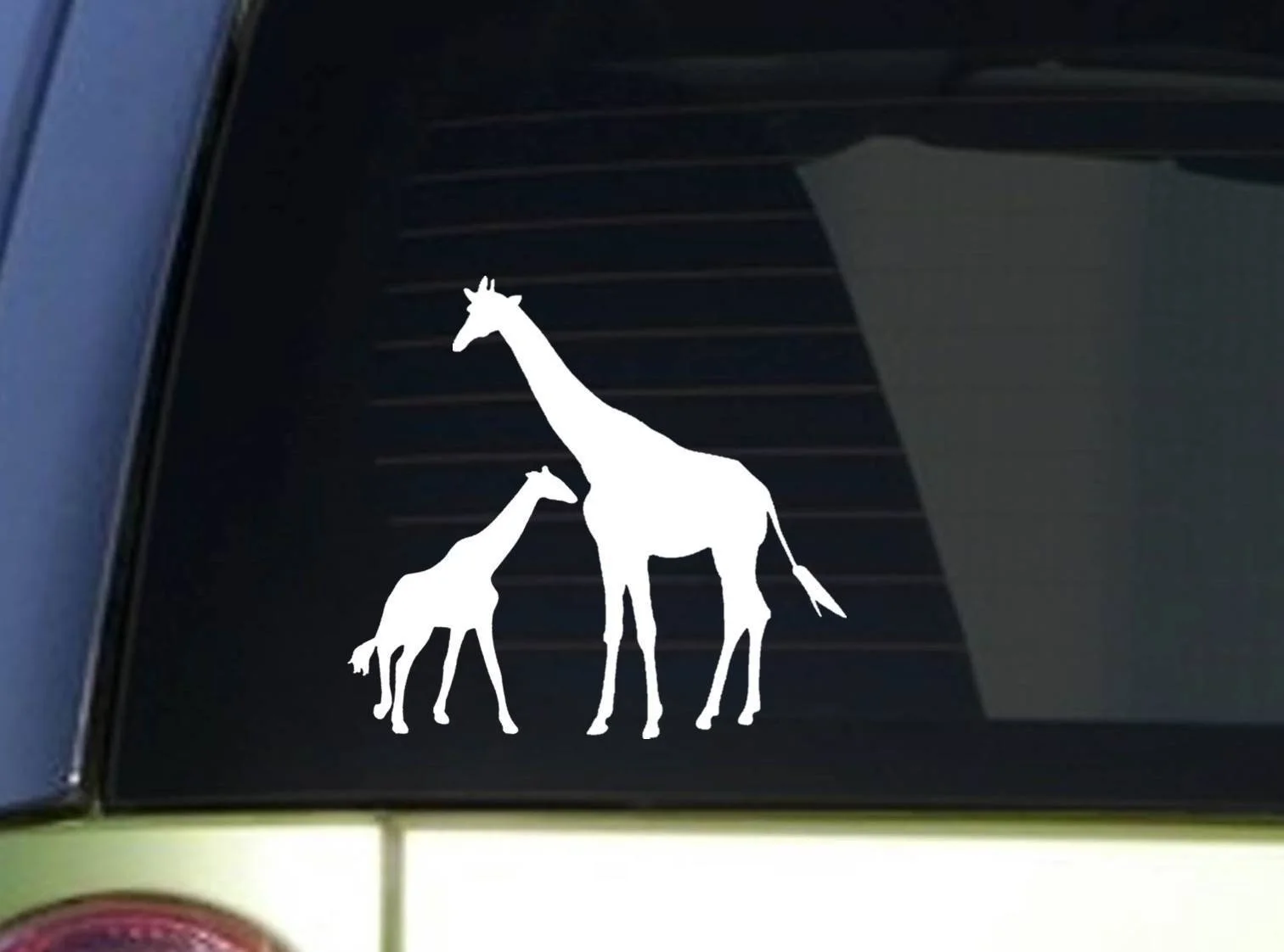 

Giraffe baby giraffe 8" Sticker safari decal computer Sticker