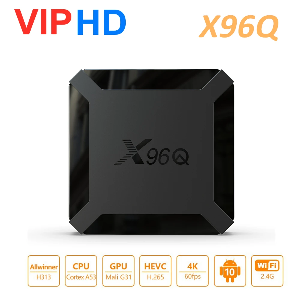 ДЕШЕВАЯ ТВ приставка X96Q Allwinner H313 на Android 10 четырехъядерный процессор 2 Гб ОЗУ 16 ПЗУ