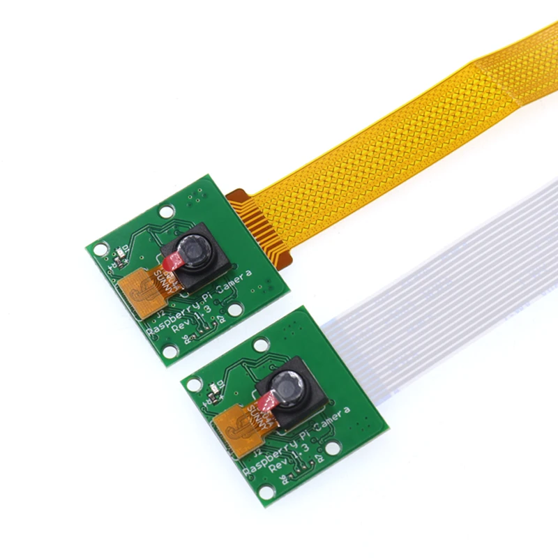 Мини-камера Raspberry Pi 4B/3B Zero W с кабелем 15 см 1080p 5 Мп | Электронные компоненты и