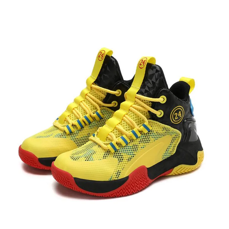

Boys Brand Basketball Shoes for Boys Kids Sneakers Breathable Non-slip Sport Shoes for Children Walking Trainer Shoes Unisex
