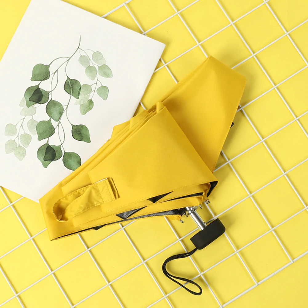 18 видов стилей 180 г Сверхлегкий карманный мини зонтик от дождя, Ветрозащитный прочный 5 складных солнцезащитных зонтов, портативный свежий солнцезащитный зонтик