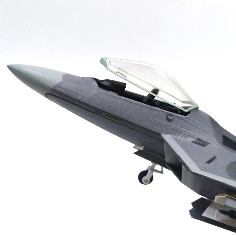1/72 масштаб сплава Истребитель F 22 ВВС США самолета F22 Raptor модели игрушки Для детей