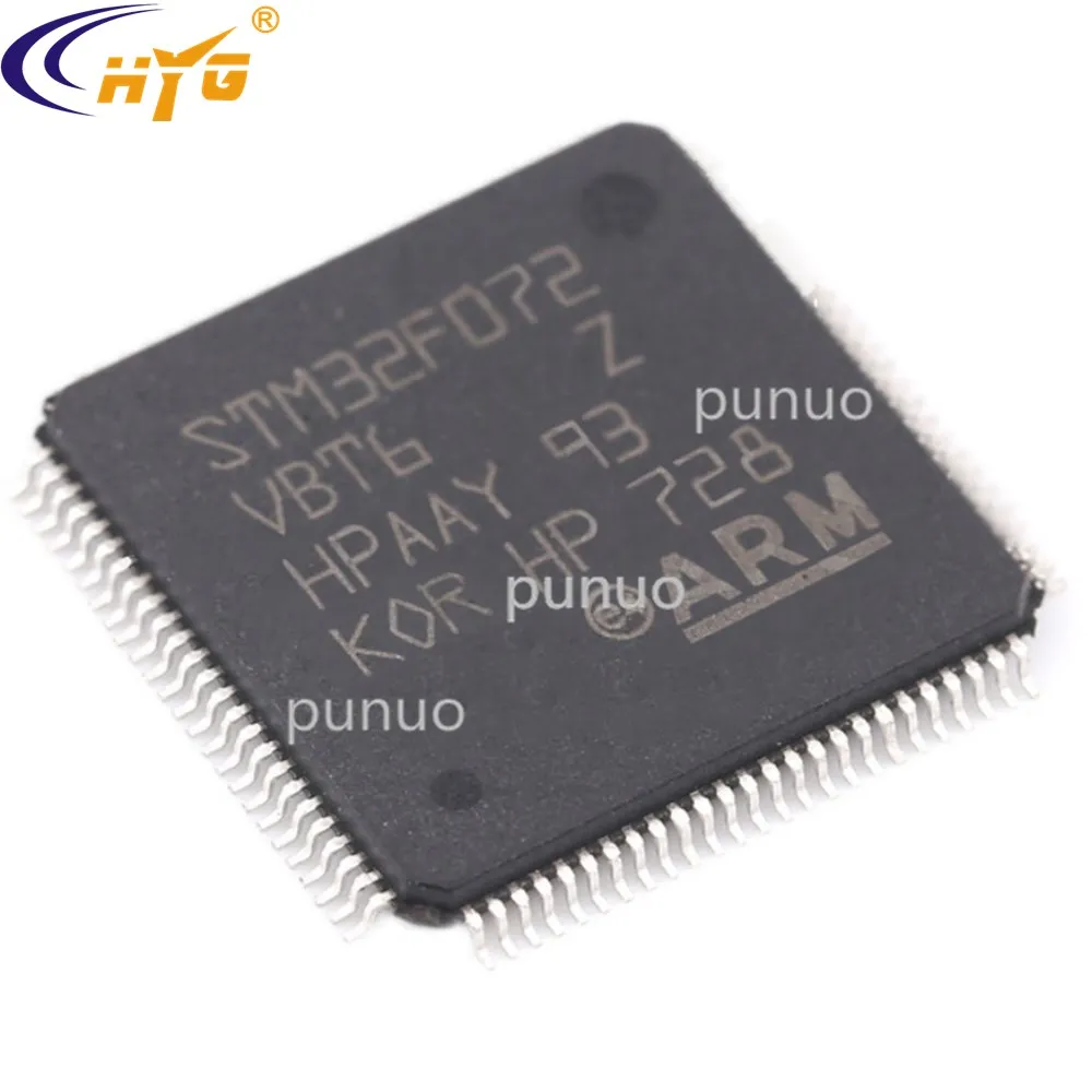 Оригинальная аутентичная Инкапсуляция STM32F072VBT6 LQFP 100 32 битный микроконтроллер 128K