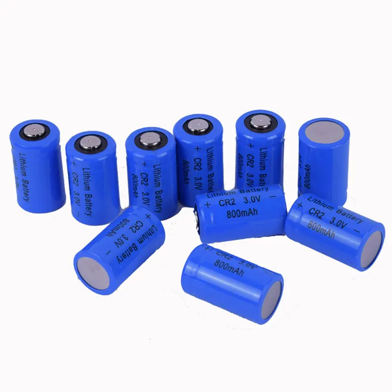New High quality 800mAh 3V CR2 lithium battery for GPS security system camera medical equipment
