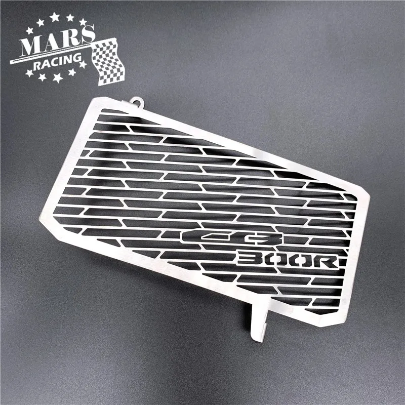 Мотоциклетная решетка радиатора из нержавеющей стали Защитная крышка для HONDA CB300R